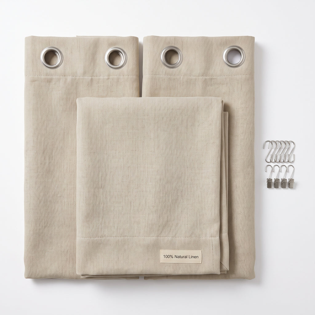 Noise Reducing Energy Saving Light Blocking Drapes