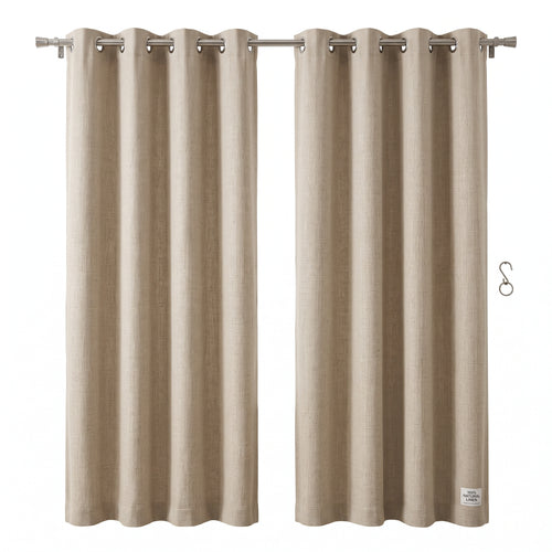 Noise Reducing Energy Saving Light Blocking Drapes